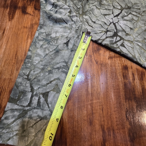 Karen Kane Petites Burnout Tie-Dye Crew Neck 3/4 Sleeve Asymmetric Tunic sz S - Picture 4 of 9